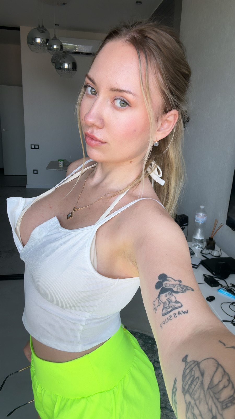 KateV in her underwear in Dnepr