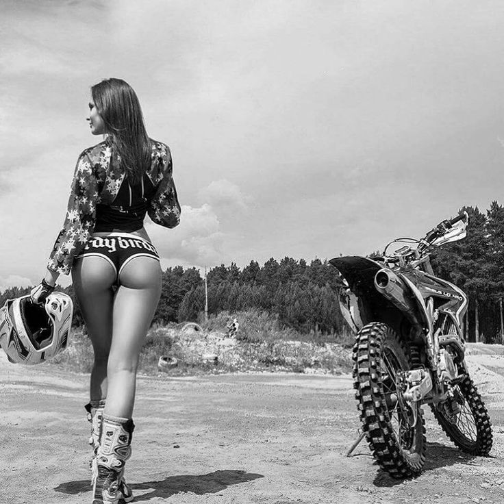Beautiful girls and motorcycles in Dnepr